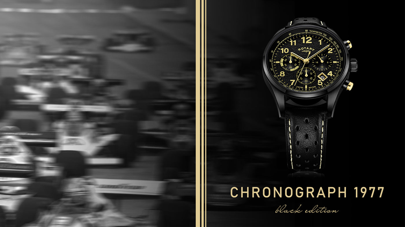 The Next Chapter of Racing Heritage: Chronograph 1977 Black Edition