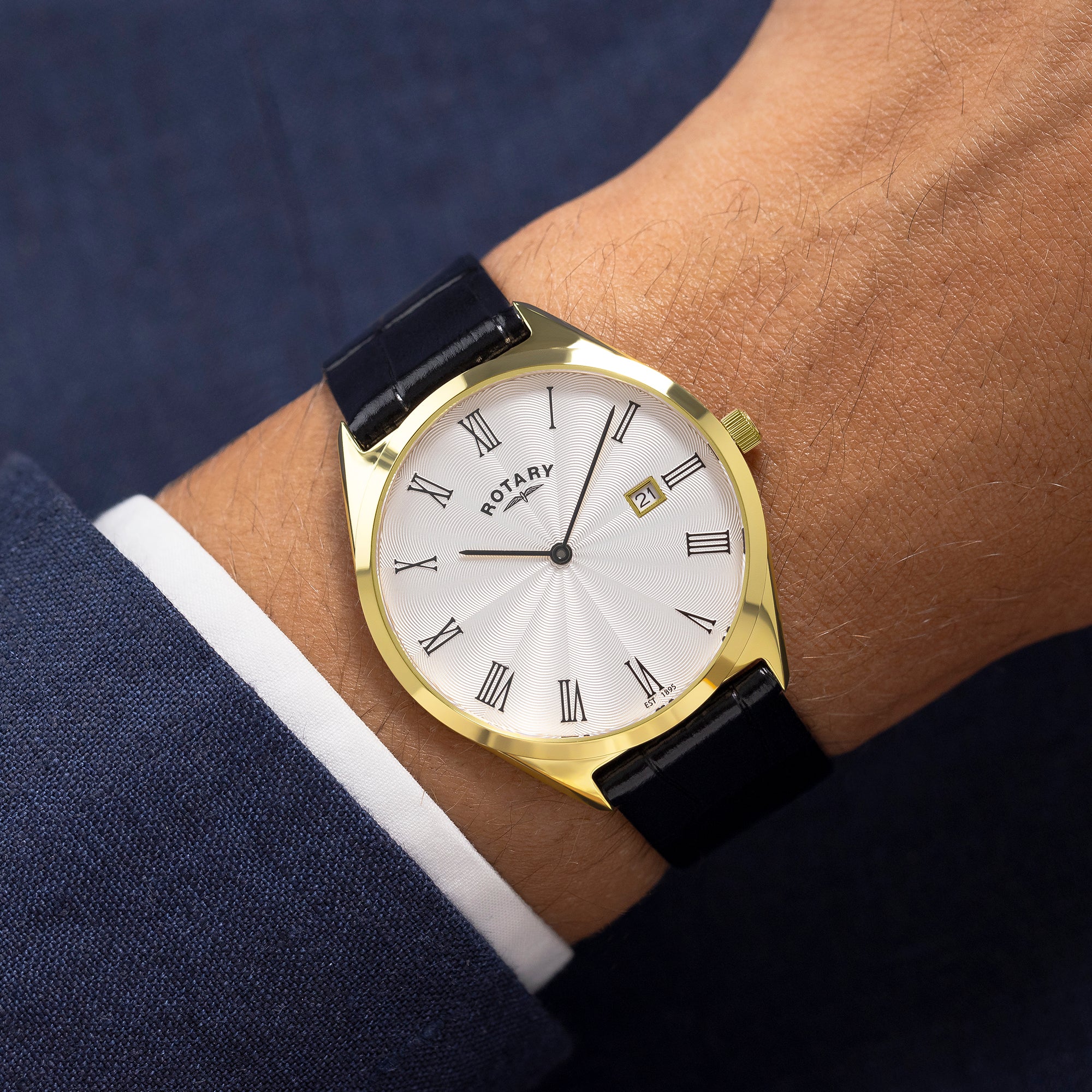 Rotary Ultra Slim Watch - GS08013/01