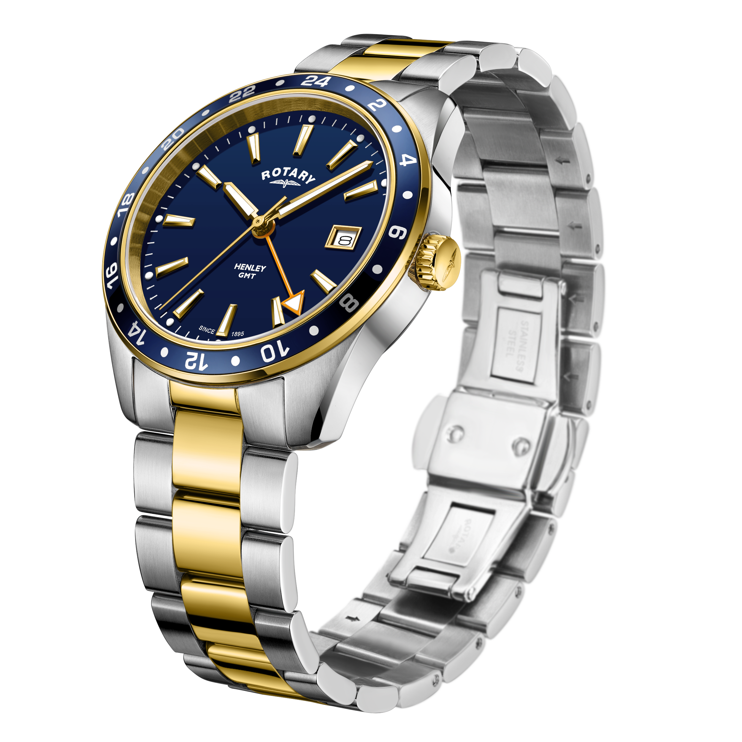 Rotary Henley GMT Watch - GB05296/05