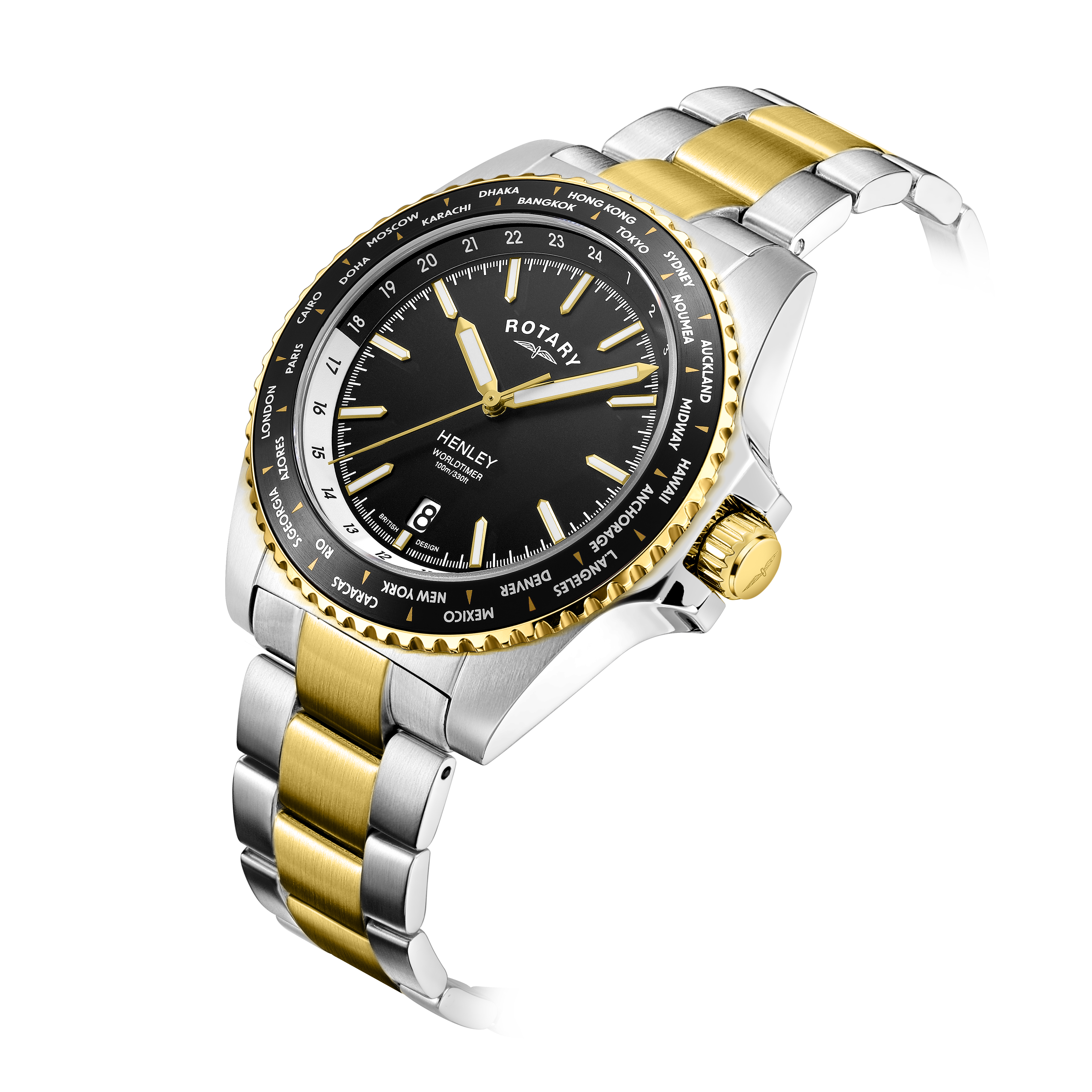 Rotary WorldTimer Watch - GB05371/04